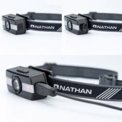 Nathan Neutron Fire RX Headlamp - Black (NS5098) -Sports Products Sale Store 055771 6