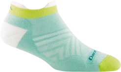Darn Tough Women's Coolmax No-Show Ultra-Light Cushion Running Sock (1052) 7 Darn Tough Women's Coolmax No-Show Ultra-Light Cushion Running Sock (1052) -Sports Products Sale Store 1052 Aqua