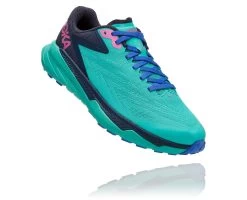 HOKA Women's Zinal - Atlantis/Outer Space (1119400-AOSP) -Sports Products Sale Store 1119400 AOSP 1