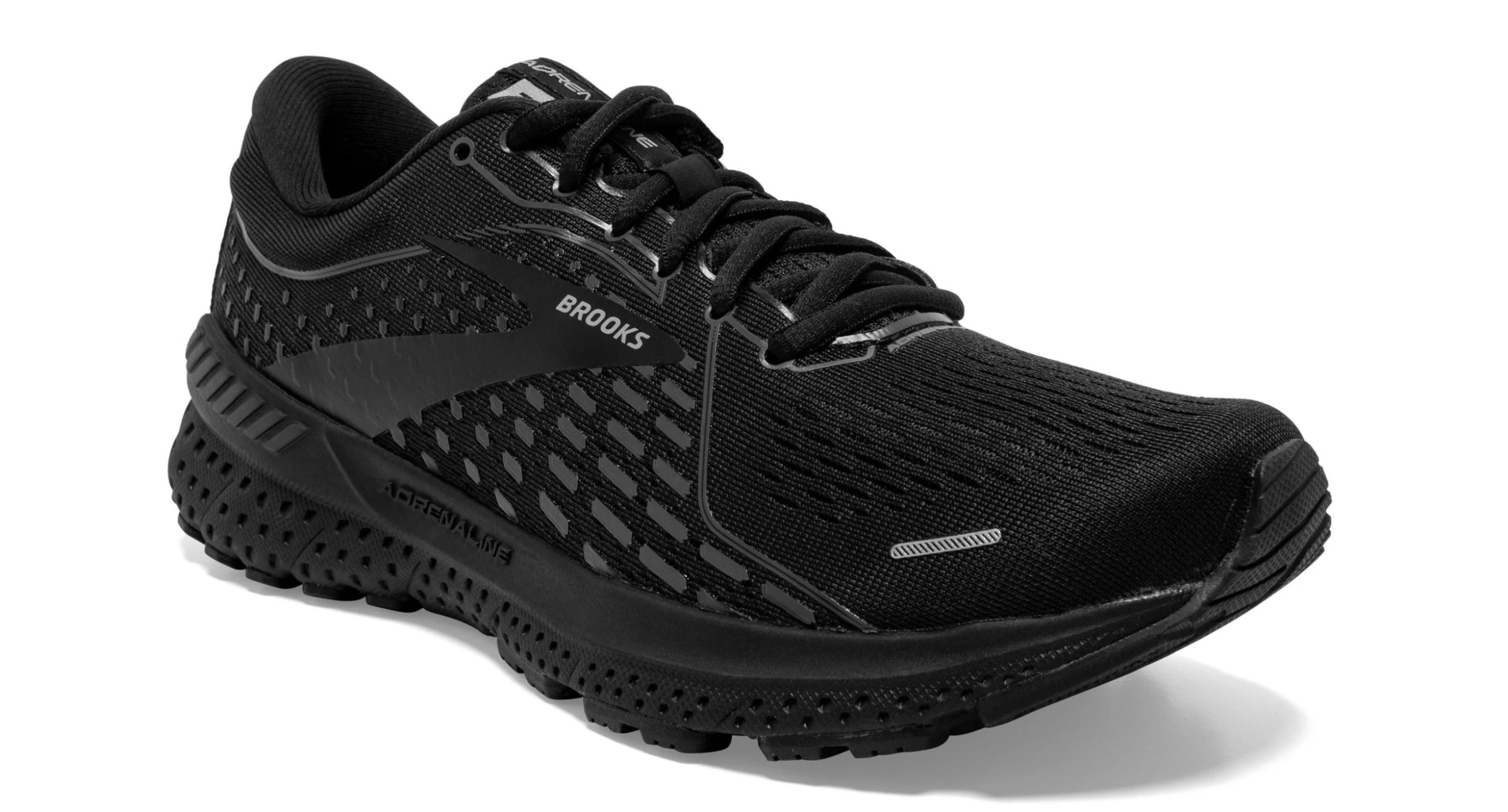 Brooks Women's Adrenaline GTS 21 Wide (D) - Black/Black/Ebony (1203291D020) 4 Brooks Women's Adrenaline GTS 21 Wide (D) - Black/Black/Ebony (1203291D020) - Image 2