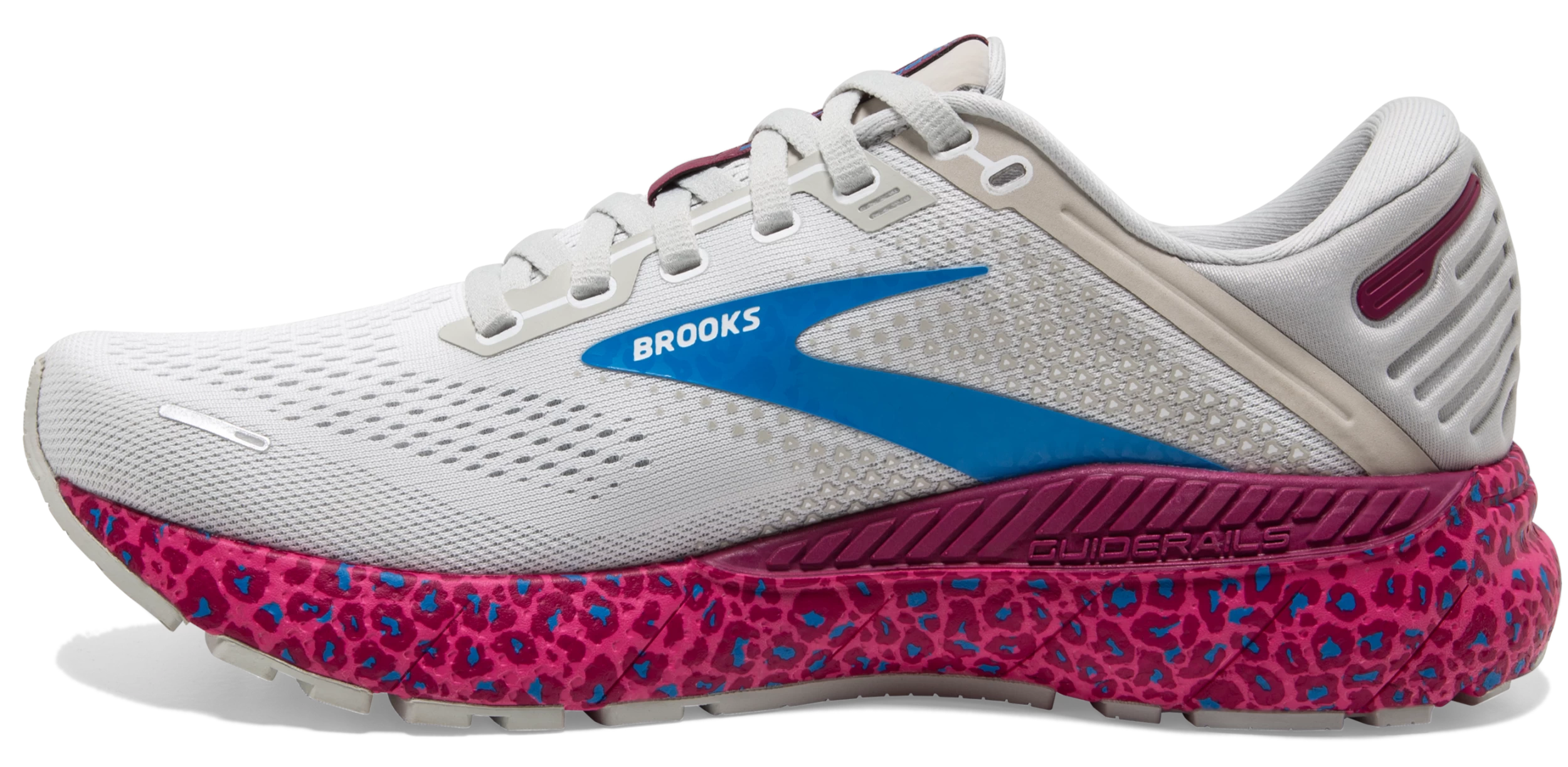 Brooks Women's Adrenaline GTS 22 - White/Oyster/Brilliant (1203531B160) 6 Brooks Women's Adrenaline GTS 22 - White/Oyster/Brilliant (1203531B160) - Image 4