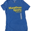 Marathon Sports Women's Logo Tee - Royal/Yellow (W LOGO TEE 2) 2 Marathon Sports Women's Logo Tee - Royal/Yellow (W LOGO TEE 2) -Sports Products Sale Store 1537218684649