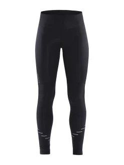 Craft Women's Lumen Urban Run Tight - Black/Silver (1907714-999926)