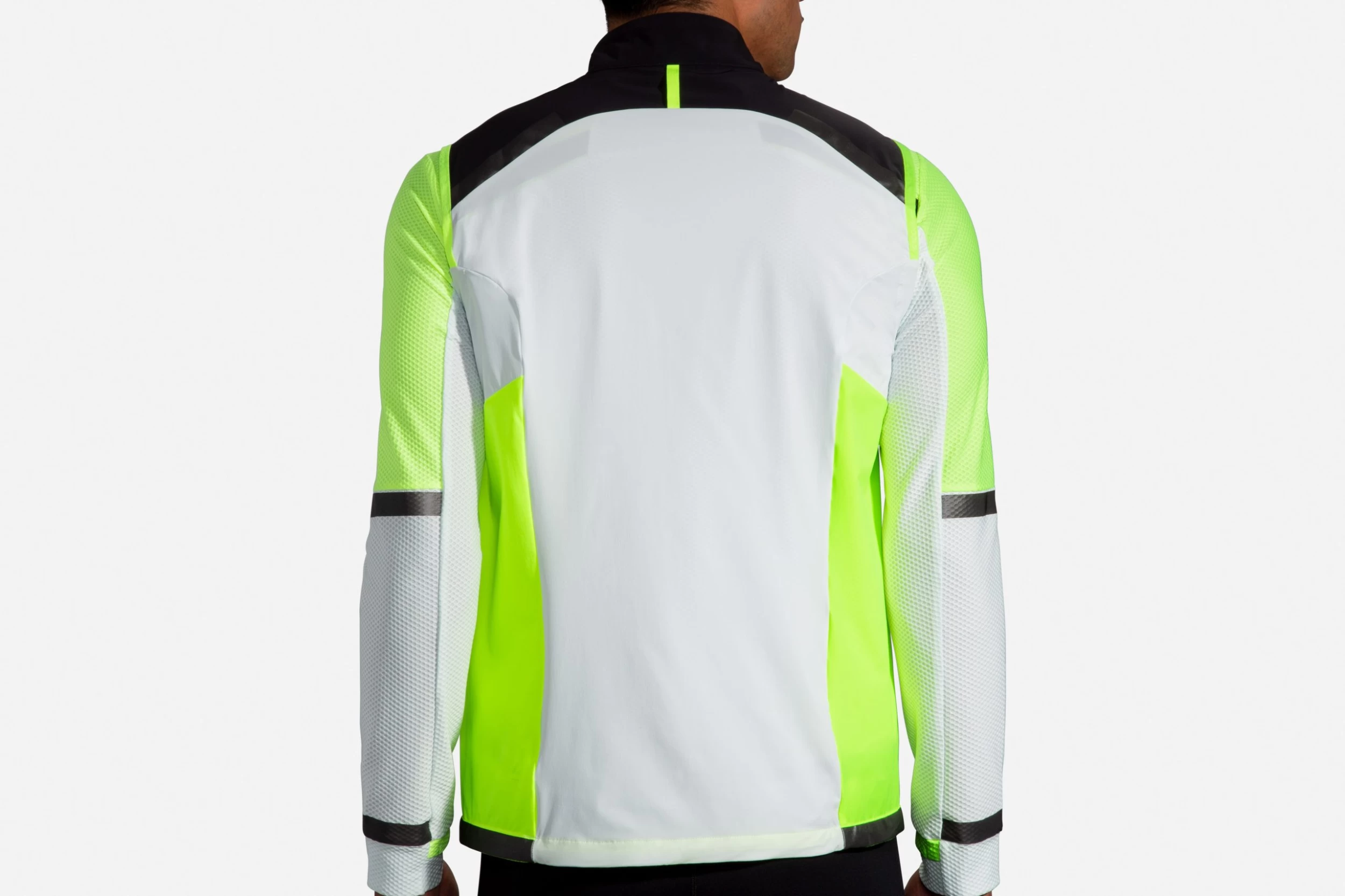 Brooks Men's Carbonite Vest - Icy Grey/Black/Nightlife (211358030) 5 Brooks Men's Carbonite Vest - Icy Grey/Black/Nightlife (211358030) - Image 3