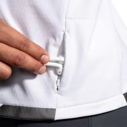 Brooks Men's Run Visible Thermal Hoodie - White/Asphalt/Nightlife (211411134) -Sports Products Sale Store 211411 134 D2 Run Visible Thermal Hoodie