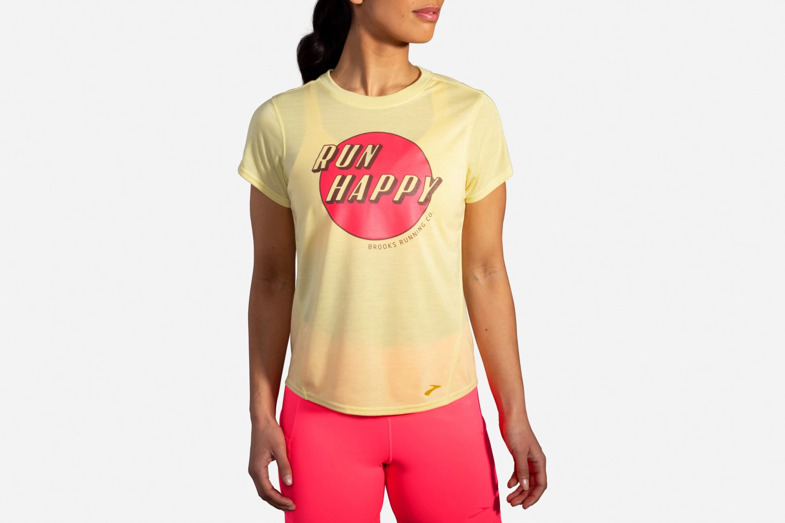 Brooks Women's Distance Graphic Short Sleeve (221469) 3 Brooks Women's Distance Graphic Short Sleeve (221469)