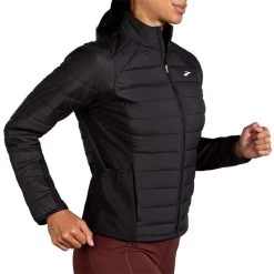 Brooks Women's Shield Hybrid Jacket - Black (221557001) -Sports Products Sale Store 221557 001 MV Shield Hybrid Jacket 2