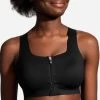 Brooks Women's Dare Zip Run Sports Bra - Black (350075001) 2 Brooks Women's Dare Zip Run Sports Bra - Black (350075001) -Sports Products Sale Store 350075 001 mf Dare Zip bc3445bc 2283 4feb 8405 27e025bf9d6c