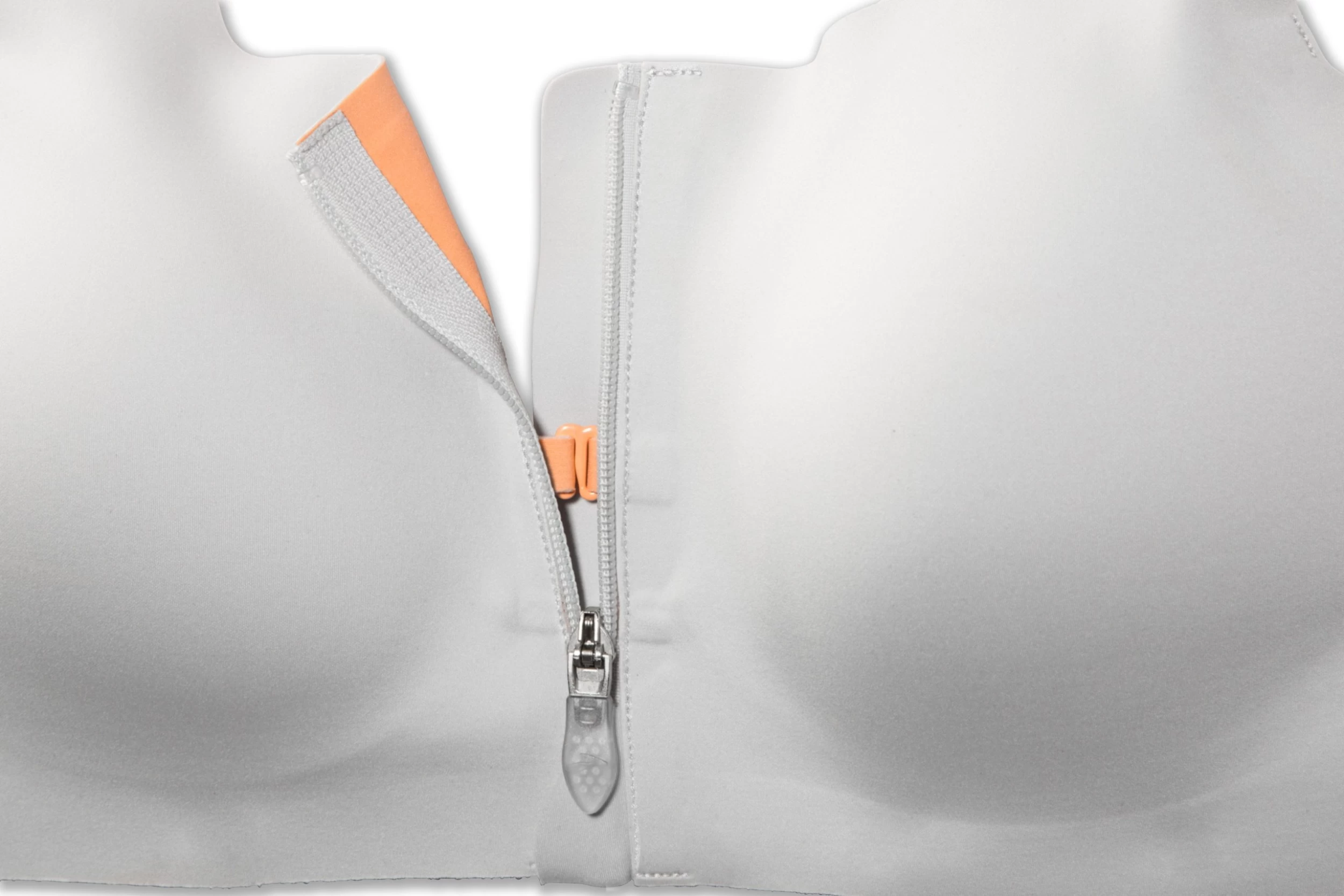 Brooks Women's Dare Zip Run Sports Bra - Black (350075001) 9 Brooks Women's Dare Zip Run Sports Bra - Black (350075001) - Image 7