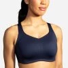 Brooks Women's Dare Underwire Run Bra - Navy (350078451) -Sports Products Sale Store 350078 451 MF Dare Underwire Run Bra