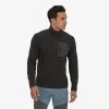 Patagonia Men's R1 Air Zip Neck - Black (40245BLK)