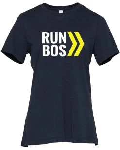 Women's RUN BOS Relaxed Triblend Short Sleeve Tee (TS-RUNBOS-6413) -Sports Products Sale Store 6413 gd z FF