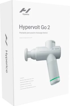 Hyperice Hypervolt GO 2 Massage Device - White (55200-001-00) -Sports Products Sale Store 6499245cv13d