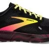 Brooks Men's Launch 9 -Sports Products Sale Store BrooksMensLaunch9 Black Pink Yellow 1