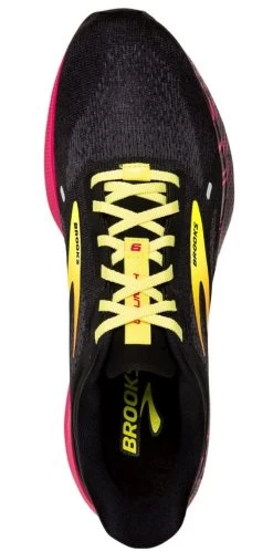 Brooks Men's Launch 9 10 Brooks Men's Launch 9 -Sports Products Sale Store BrooksMensLaunch9 Black Pink Yellow 4