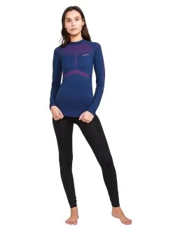 Craft Women's Active Intensity Crewneck Baselayer - Tide/Roxo (1907937-698486) -Sports Products Sale Store CraftWomensCrewneckBaselayerTide Roxo4 min
