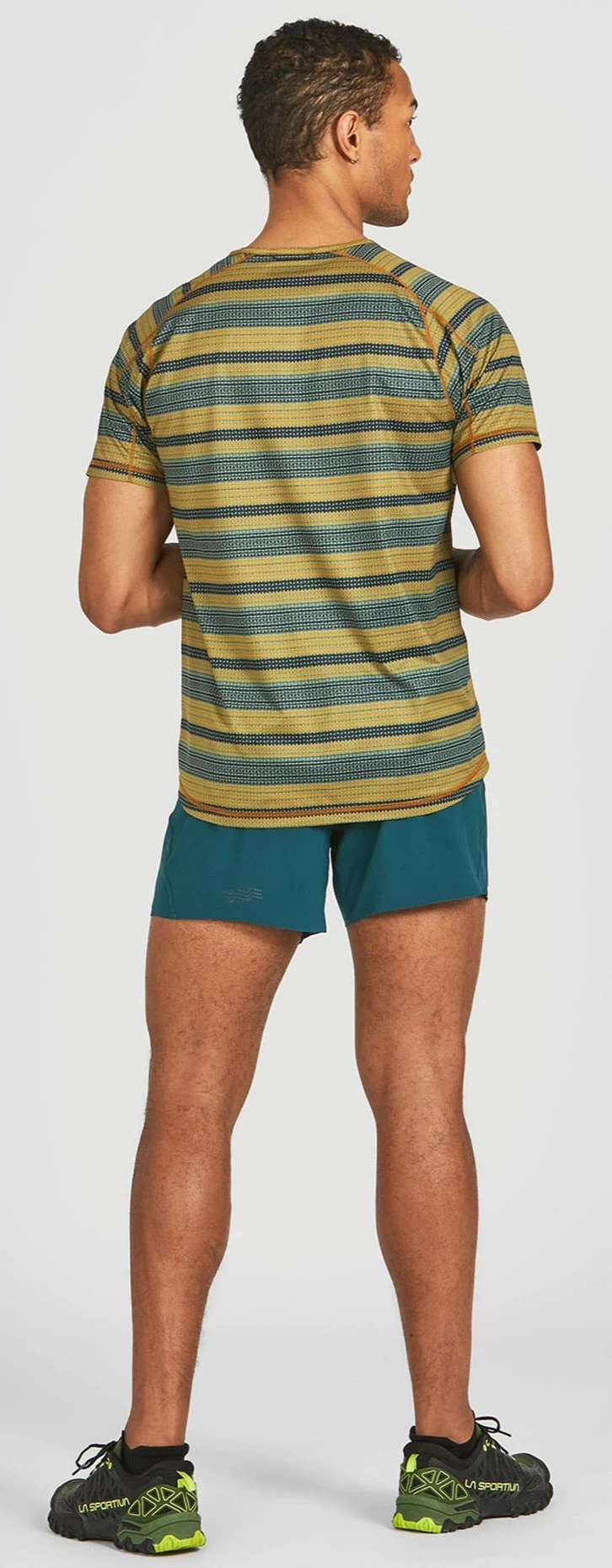 Janji Men's Helio Tech Tee -(MT15A-S22-GST) 4 Janji Men's Helio Tech Tee -(MT15A-S22-GST) - Image 2