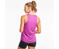 Saucony Women's Stopwatch Singlet (SAW800290) 12 Saucony Women's Stopwatch Singlet (SAW800290) -Sports Products Sale Store SAW800290 CLV 2