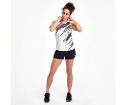 Saucony Women's Stopwatch Singlet (SAW800290) 10 Saucony Women's Stopwatch Singlet (SAW800290) -Sports Products Sale Store SAW800290 REDPR 3