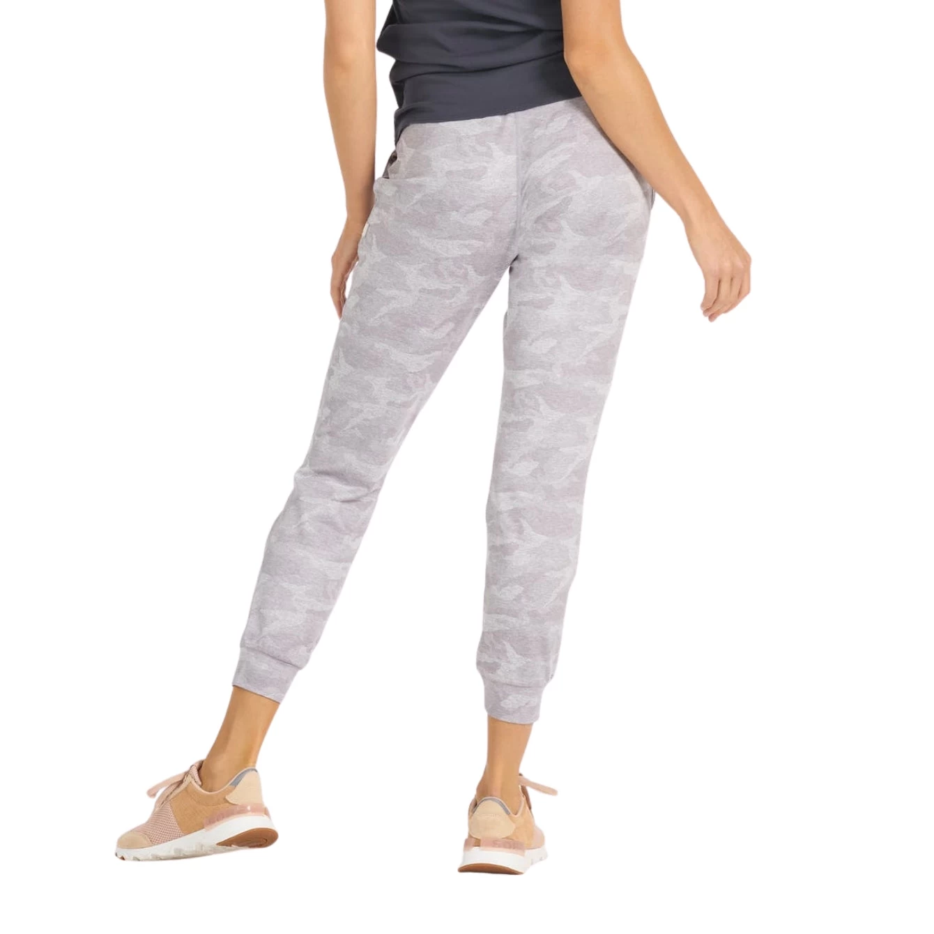 Vuori Women's Performance Joggers - Pale Heather Camo (VW303PHC) 4 Vuori Women's Performance Joggers - Pale Heather Camo (VW303PHC) - Image 2