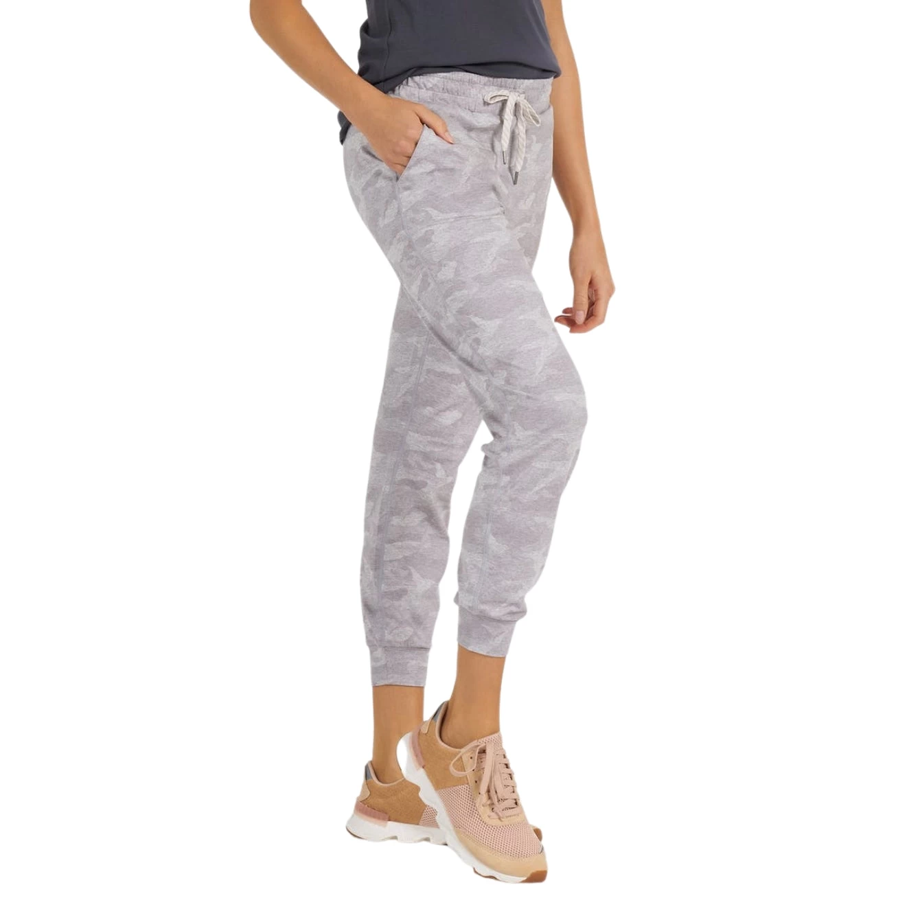 Vuori Women's Performance Joggers - Pale Heather Camo (VW303PHC) 6 Vuori Women's Performance Joggers - Pale Heather Camo (VW303PHC) - Image 4