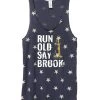 Women's Old Saybrook Racerback Stars And Stripes Tank - Navy Blue (RUNOSB-AA1927P-S) 2 Women's Old Saybrook Racerback Stars And Stripes Tank - Navy Blue (RUNOSB-AA1927P-S) -Sports Products Sale Store aa1927p gy z FF 3