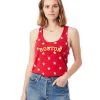 Women's Boston Racerback Stars And Stripes Tank - Red (BOS-AA1927P-TRS) -Sports Products Sale Store aa1927p n1 z 4