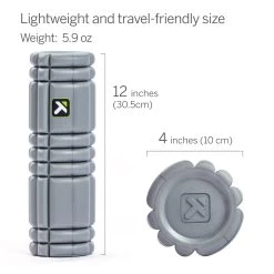 TriggerPoint 12" Core Foam Roller - Grey (03328) -Sports Products Sale Store core roller 1