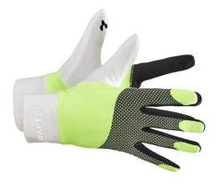 Craft ADV Lumen Fleece Glove - Ash White/Flumino (1909838-895851)