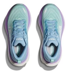 HOKA Women's Bondi 8 -Sports Products Sale Store hoka womens bondi 8 blue high cushion 1