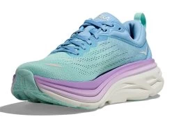 HOKA Women's Bondi 8 -Sports Products Sale Store hoka womens bondi 8 blue high cushion 2
