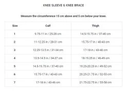 CEP Ortho+ Knee Sleeve - Black/Grey (WO11V6) 9 CEP Ortho+ Knee Sleeve - Black/Grey (WO11V6) -Sports Products Sale Store kneesleeveandbracesizing