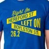 Right On Left On Men's Street Signs Cotton Tee -Sports Products Sale Store m classic cotton b front