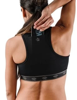 Rabbit Strappy Pocket Bra -Sports Products Sale Store rabbit womens strappy pocket bra black 2