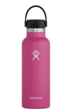Hydro Flask 18 Oz Standard Mouth Bottles W/ Flex Cap (S18SX) 34 Hydro Flask 18 Oz Standard Mouth Bottles W/ Flex Cap (S18SX) -Sports Products Sale Store s18sx carnation