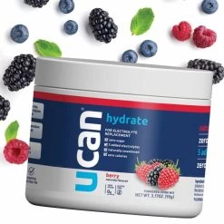 UCAN Hydrate Electrolyte Jar -Sports Products Sale Store ucan hydrate berry jar 2