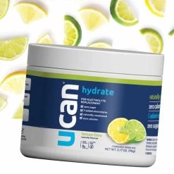UCAN Hydrate Electrolyte Jar -Sports Products Sale Store ucan hydrate lemon lime jar 2