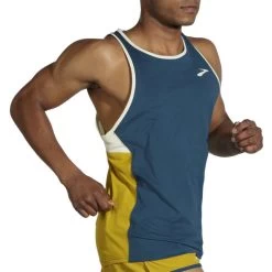 Brooks Men's Atmosphere Singlet -Sports Products Sale Store www brooksrunning com 211384 428 mv atmosphere singlet mens sleeveless running top 2